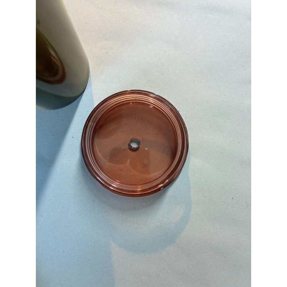 Starbucks Tumbler 24oz Gold Rose Gold Ombre Stainless Travel Cold Cup NO STRAW